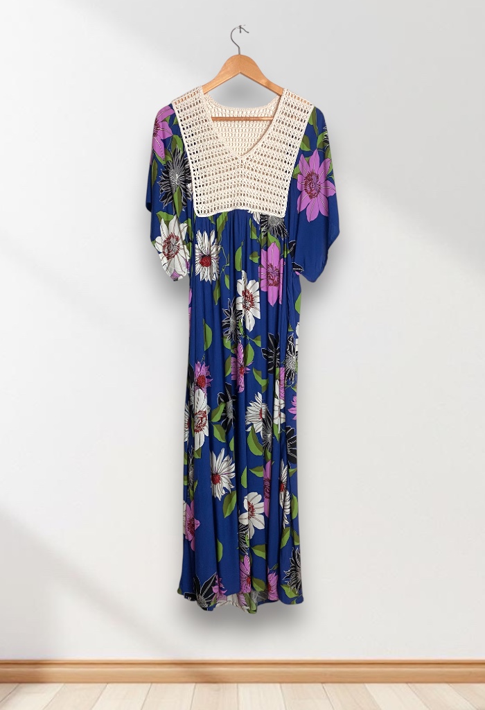 Kaftan Blu Longo