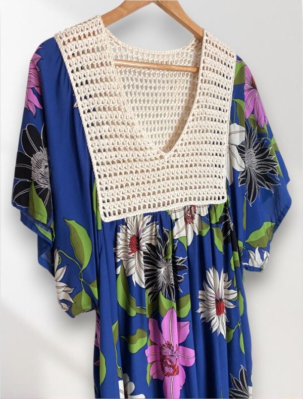 Kaftan Blu Midi - Imagem 3