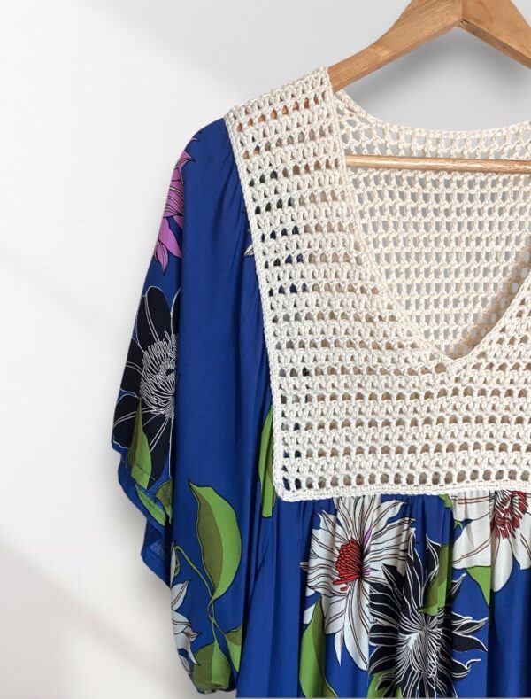 Kaftan Blu Midi - Imagem 5