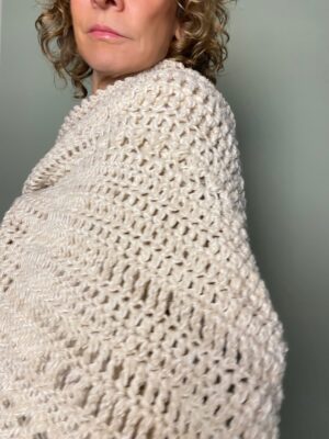 Pashmina Artesanal Cru